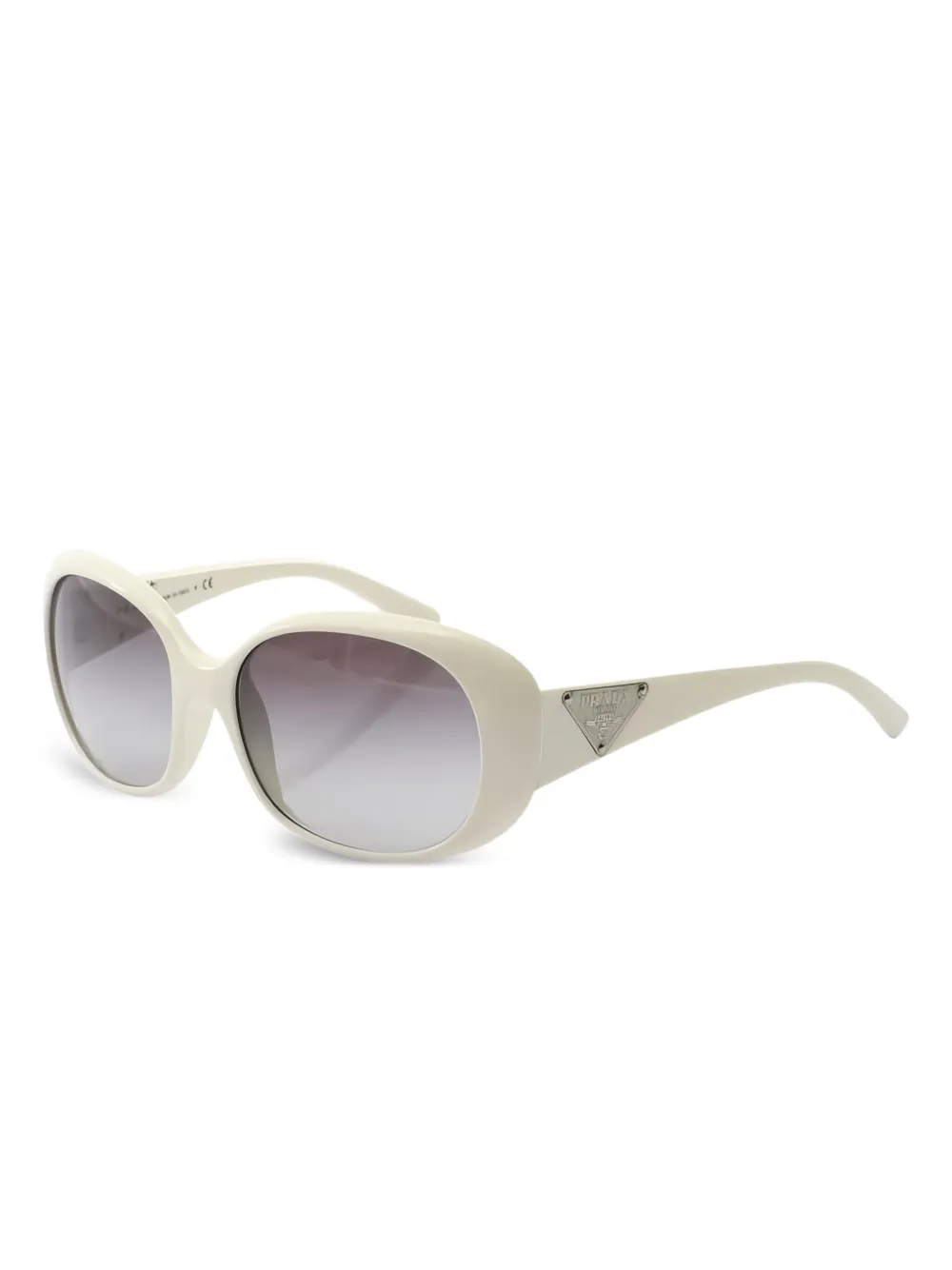 Prada Pre-Owned 2000s logo-plaque round-frame sunglasses | Image 2