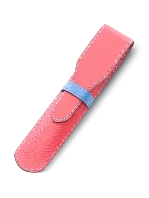Hermès Pre-Owned 1998 courchevel stamp pencil case accessories 
