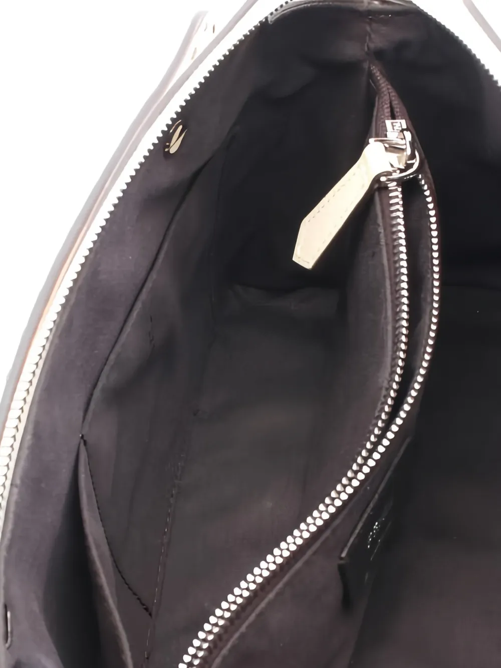 Pre-owned Fendi 2010s Medium By The Way Leather Tote Bag In Neutral