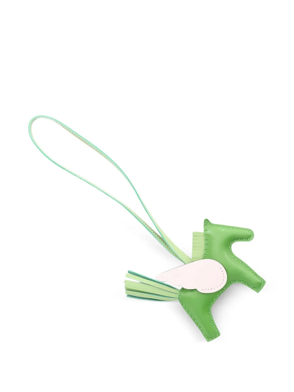 Hermès Pre-Owned 2024 pegasus rodeo bag charm | Green | Image 1