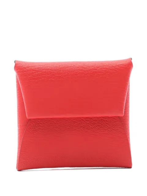 Hermès Pre-Owned 2025 Bastia leather card holder