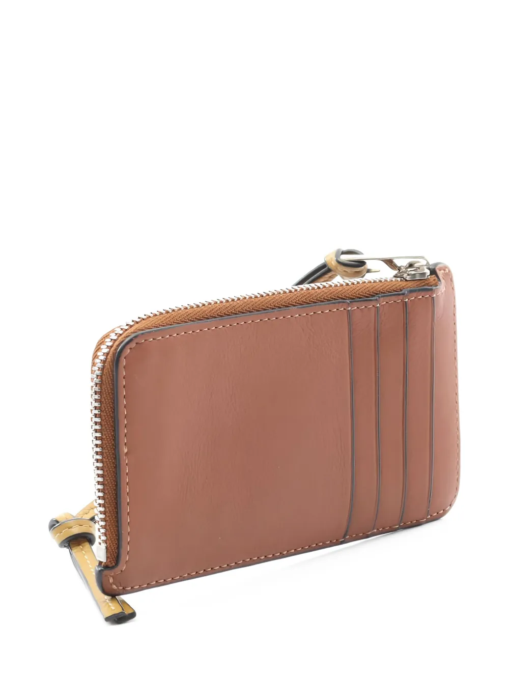 2010s Anagram Zip Leather Wallet
