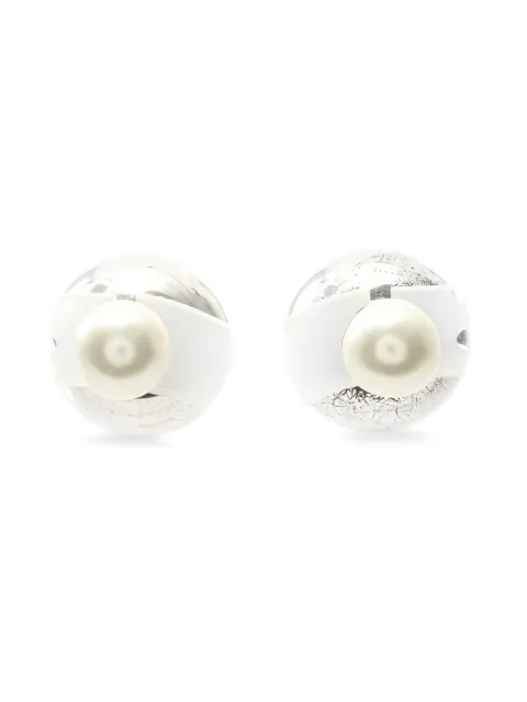 Christian Dior Pre-Owned 2000s pearl earrings