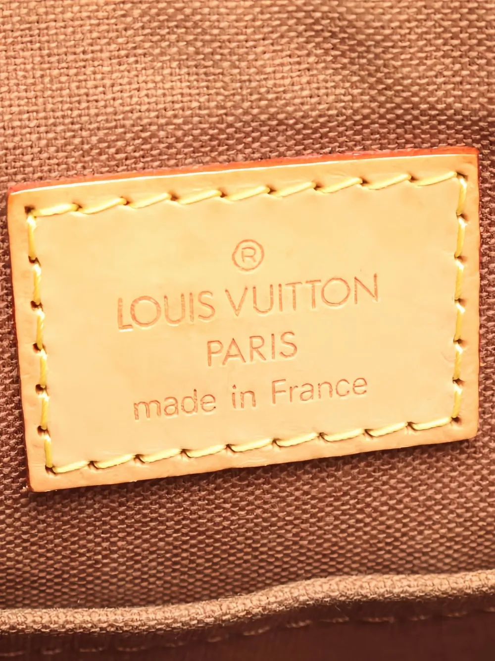 Pre-owned Louis Vuitton 20006 Popincourt Monogram Buckle Shoulder Bag In Brown