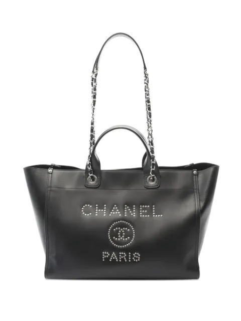 CHANEL Pre-Owned Deauville two-way handbag