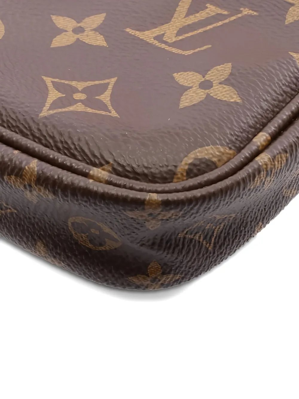 Pre-owned Louis Vuitton 2021s Multi Pochette Accessoires Monogram Cross Body Bag In Brown