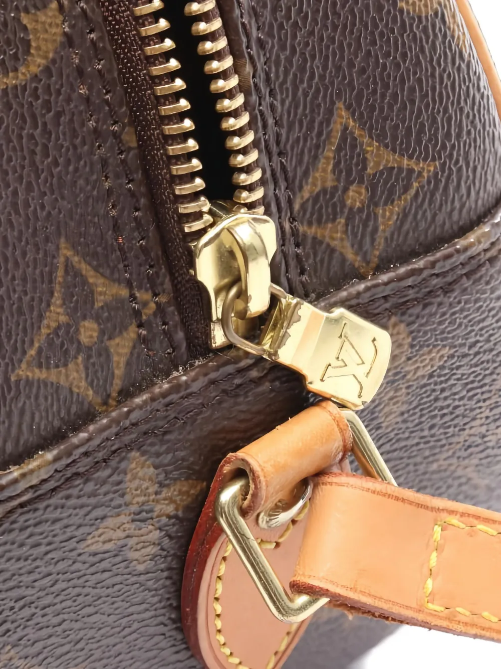 Pre-owned Louis Vuitton 2005 Monogram Blower Shoulder Bag In Brown