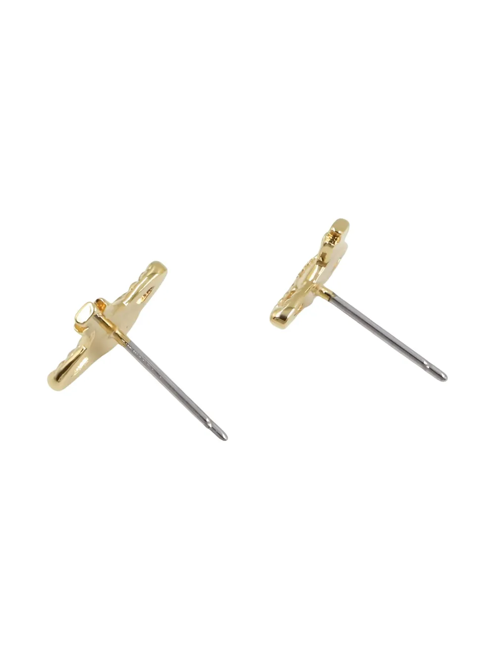 Pre-owned Vivienne Westwood 2020s Orb-shape Earrings In Gold