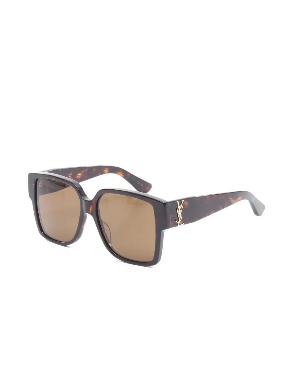 Saint Laurent Pre-Owned 2020s square-frame sunglasses | Men | Image 2
