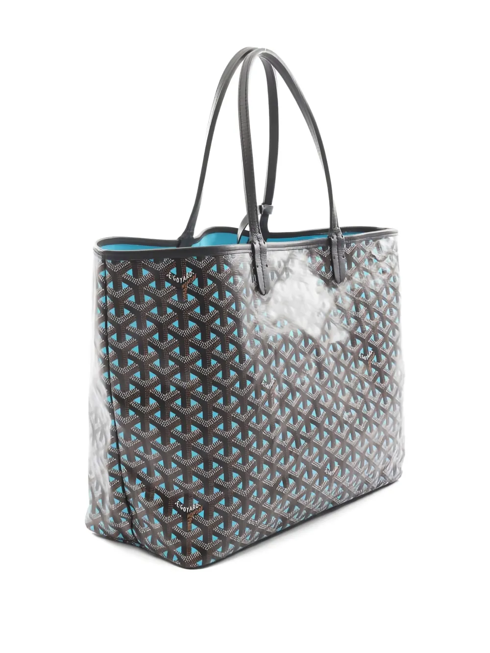 Pre-owned Goyard 2010s Sanlouis Pm Handbag Tote-bag In Brown