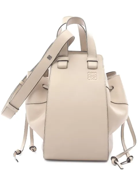 Loewe Pre-Owned 2000s Hammock drawstring leather tote Bag
