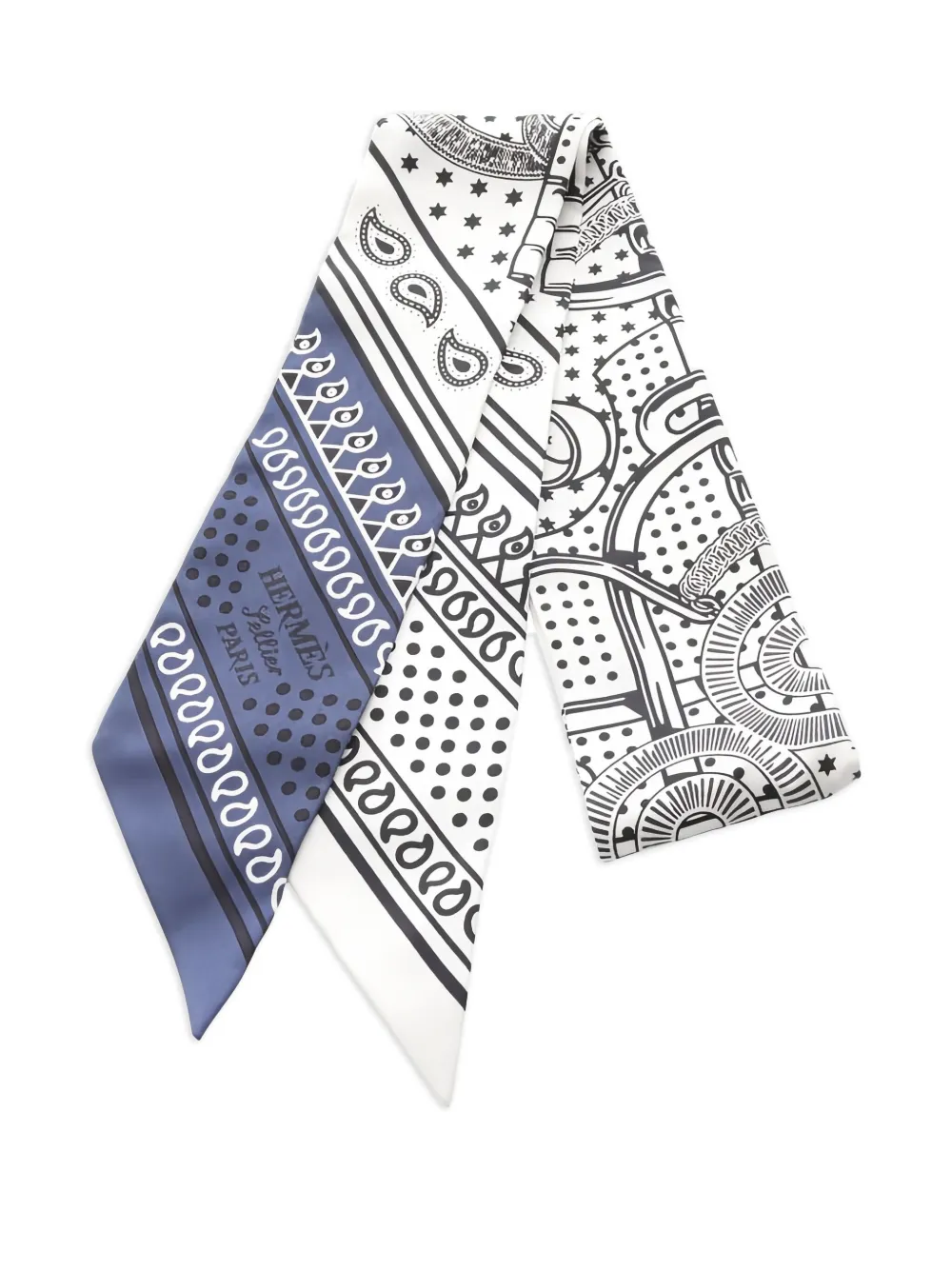 Hermès Pre-Owned 2010s bandana ribbon scarf | Image 2