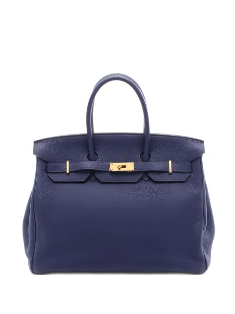 Hermès Pre-Owned 2018 togo Birkin 35 tote bag