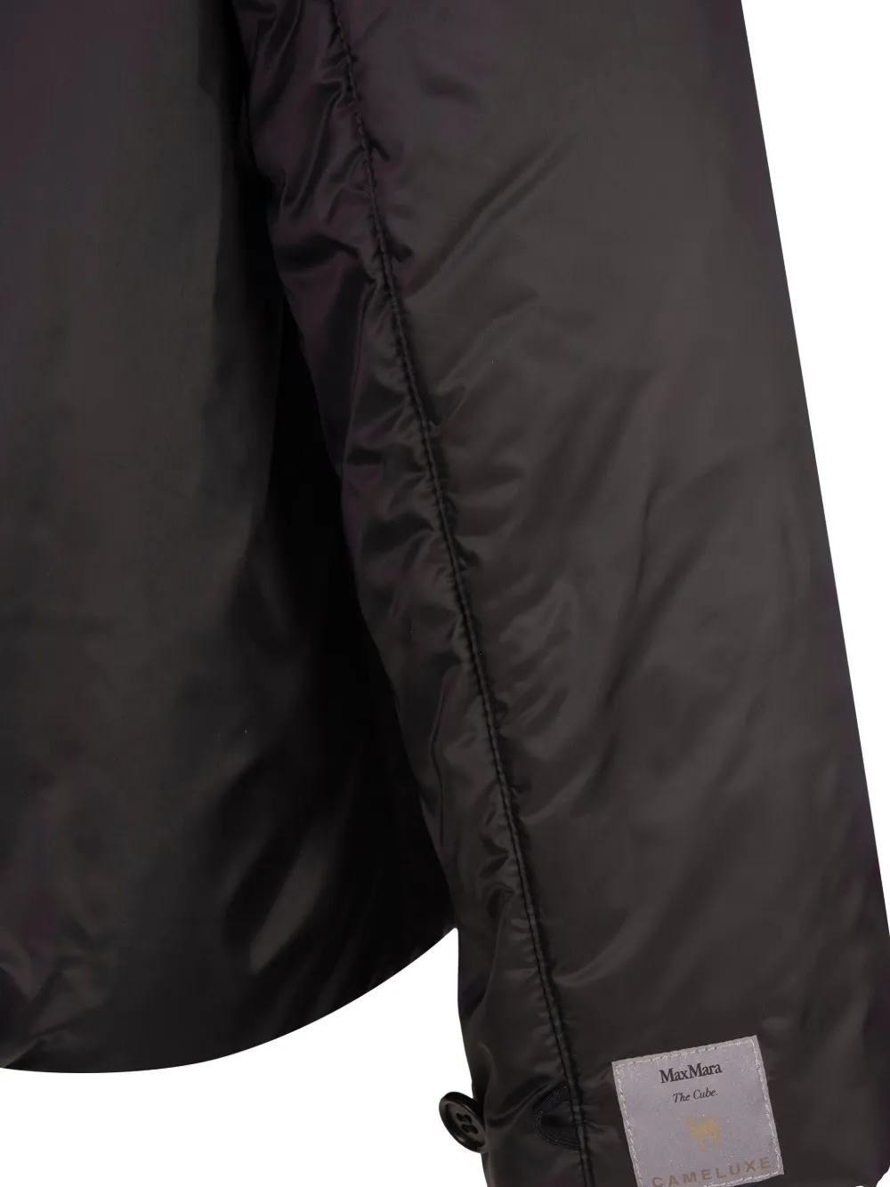 Max Mara Greenh Hooded Jacket In Black