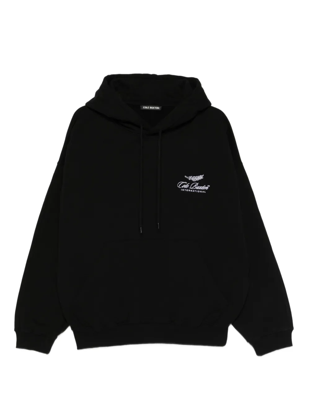 COLE BUXTON logo hooded sweatshirt | Black | Image 1