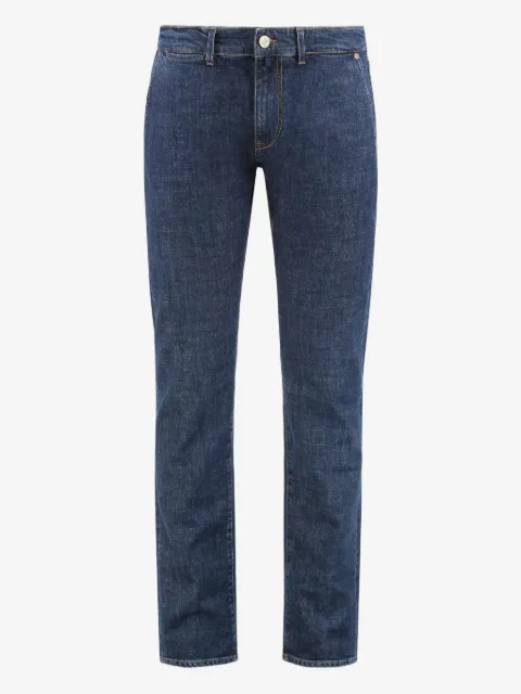 Incotex zip button jeans