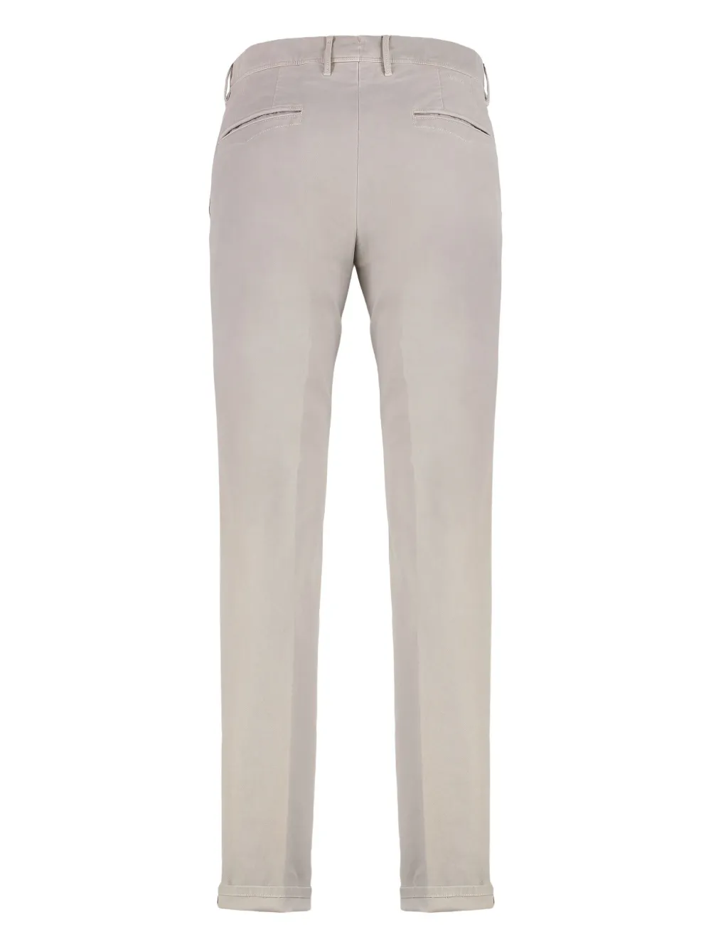 slowear button zip cotton trousers | Tapered Pants | Image 2