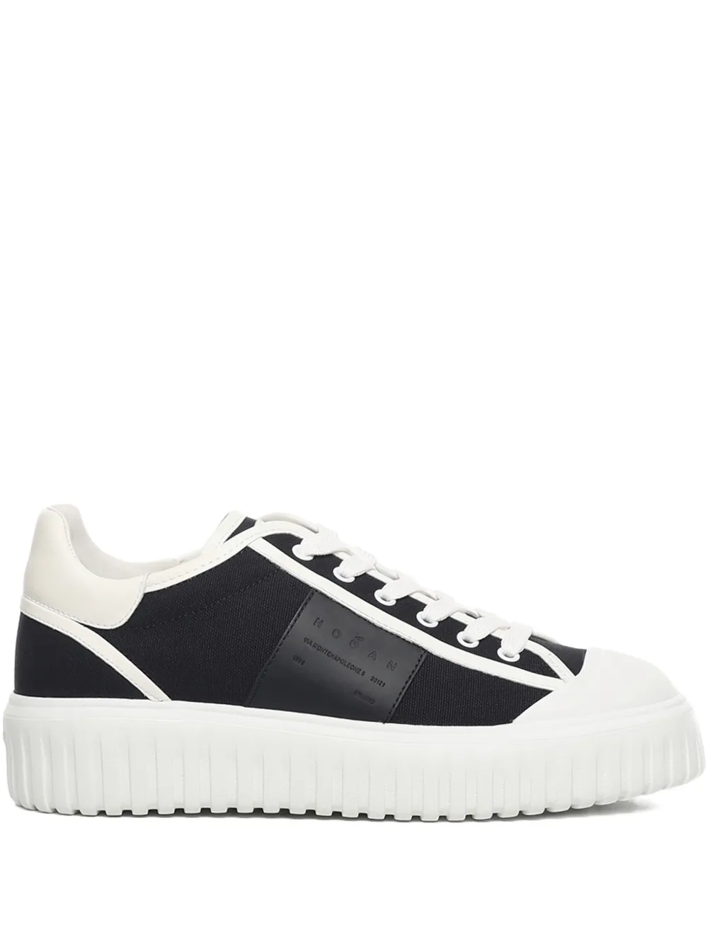 Hogan H-Stripes sneakers met logodetail Zwart