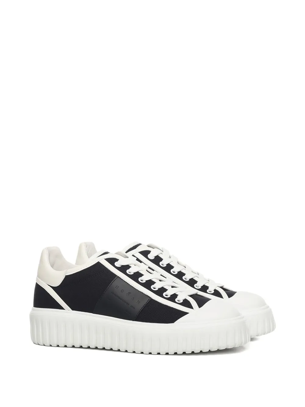 Hogan H-Stripes sneakers met logodetail Zwart