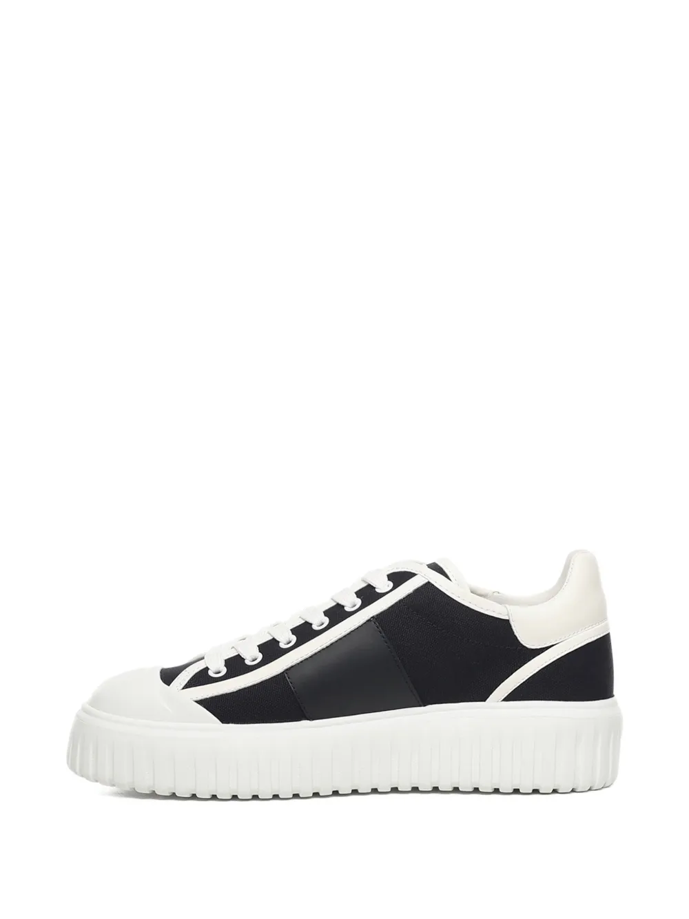 Hogan H-Stripes sneakers met logodetail Zwart
