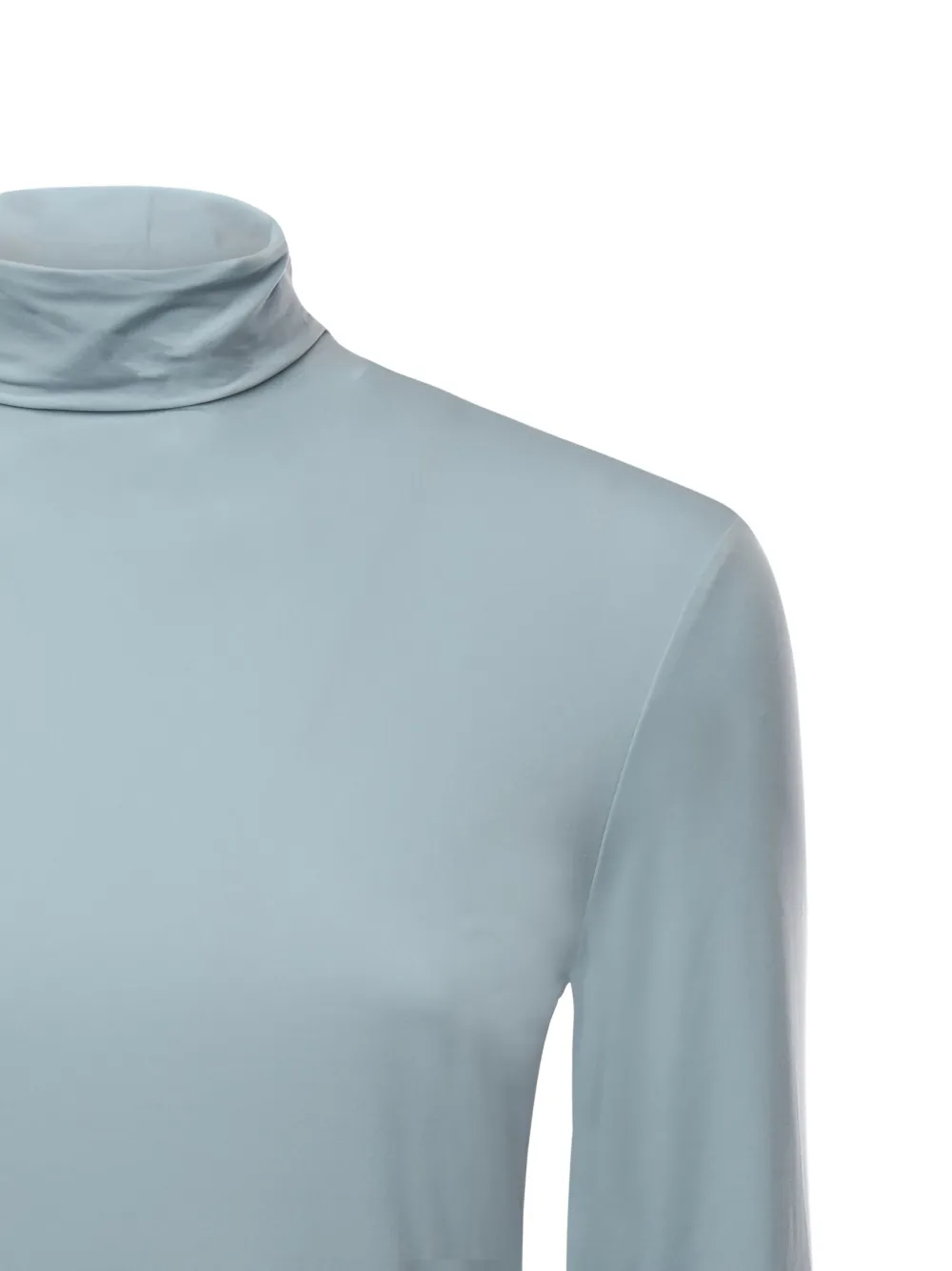 Sportmax Top met col en lange mouwen Blauw