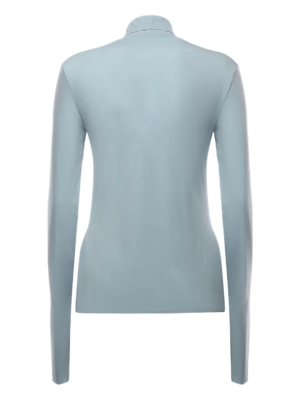 Sportmax Top met col en lange mouwen Blauw