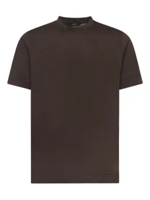 LEMAIRE patch-pocket T-shirt | Brown | FARFETCH