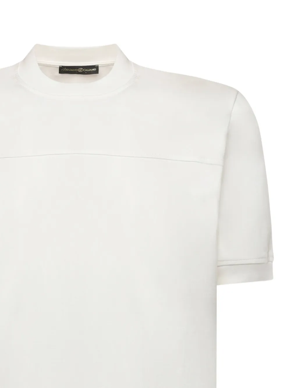 Giuliano Galiano T-shirt met ronde hals Wit