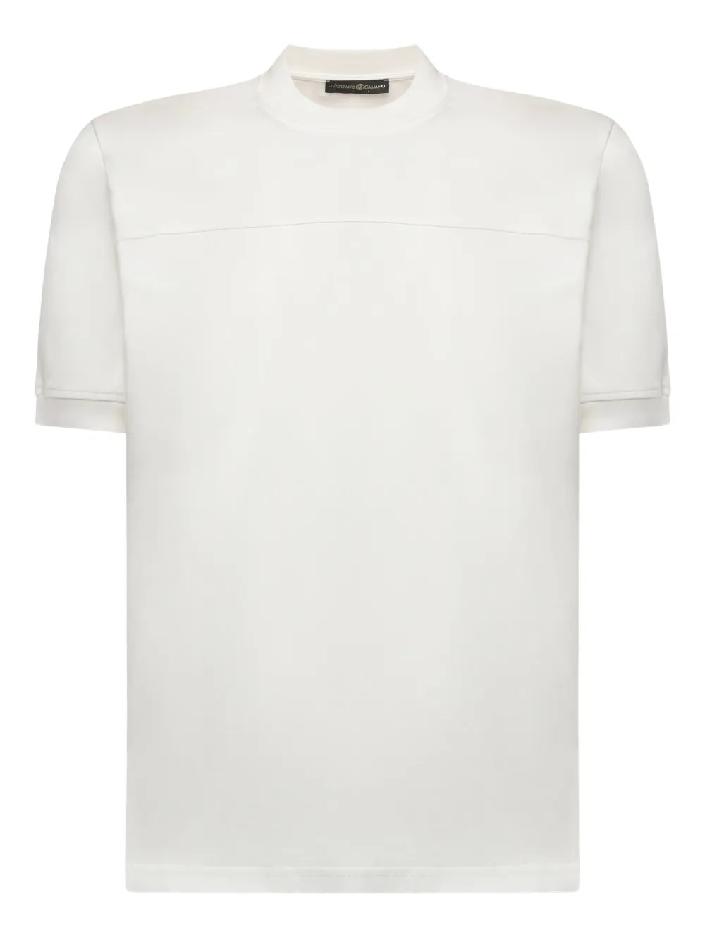 Giuliano Galiano t-shirt en coton à col rond | blanc | Image 1