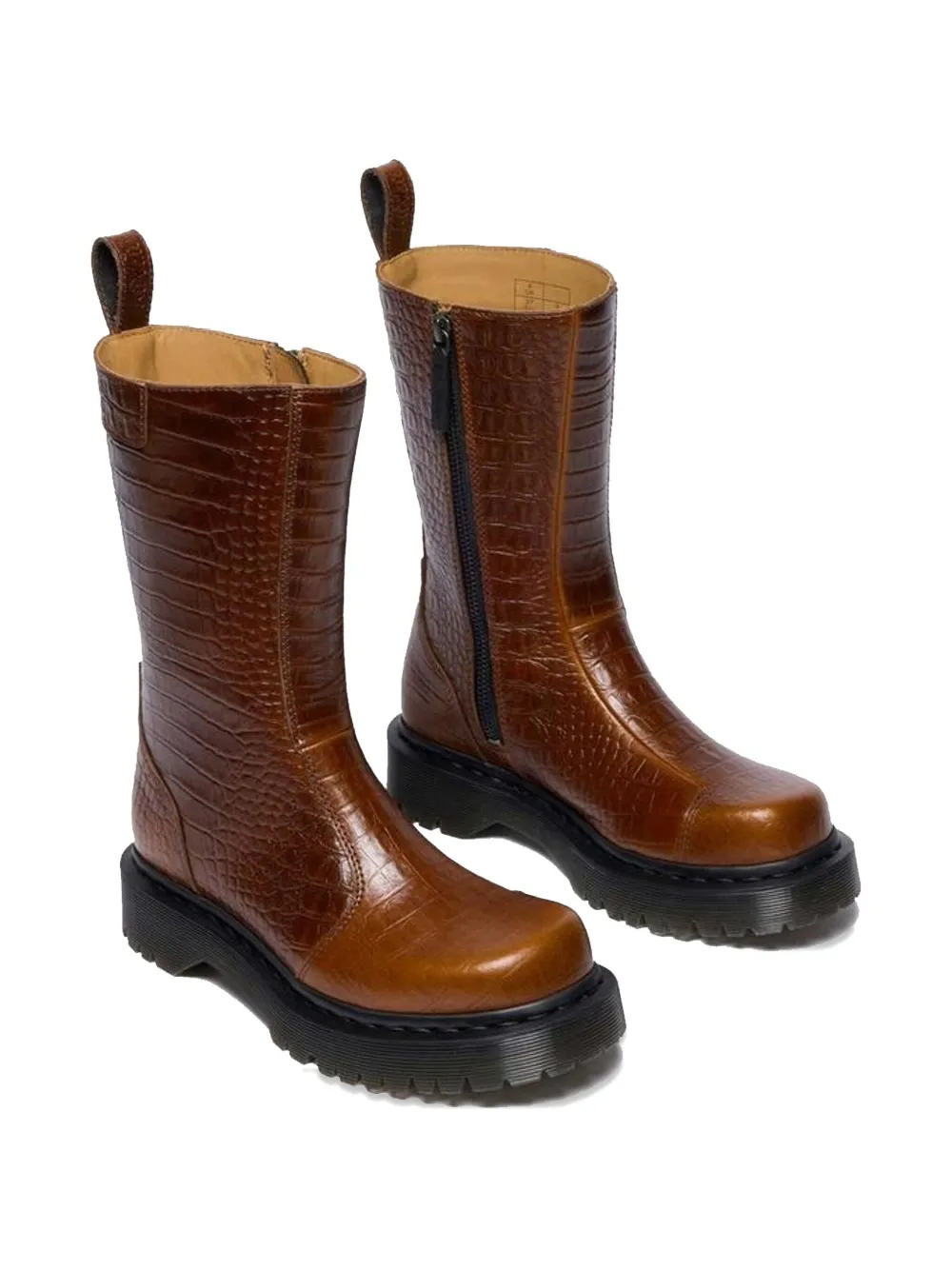 Dr. Martens Rejena laarzen met ronde neus Bruin