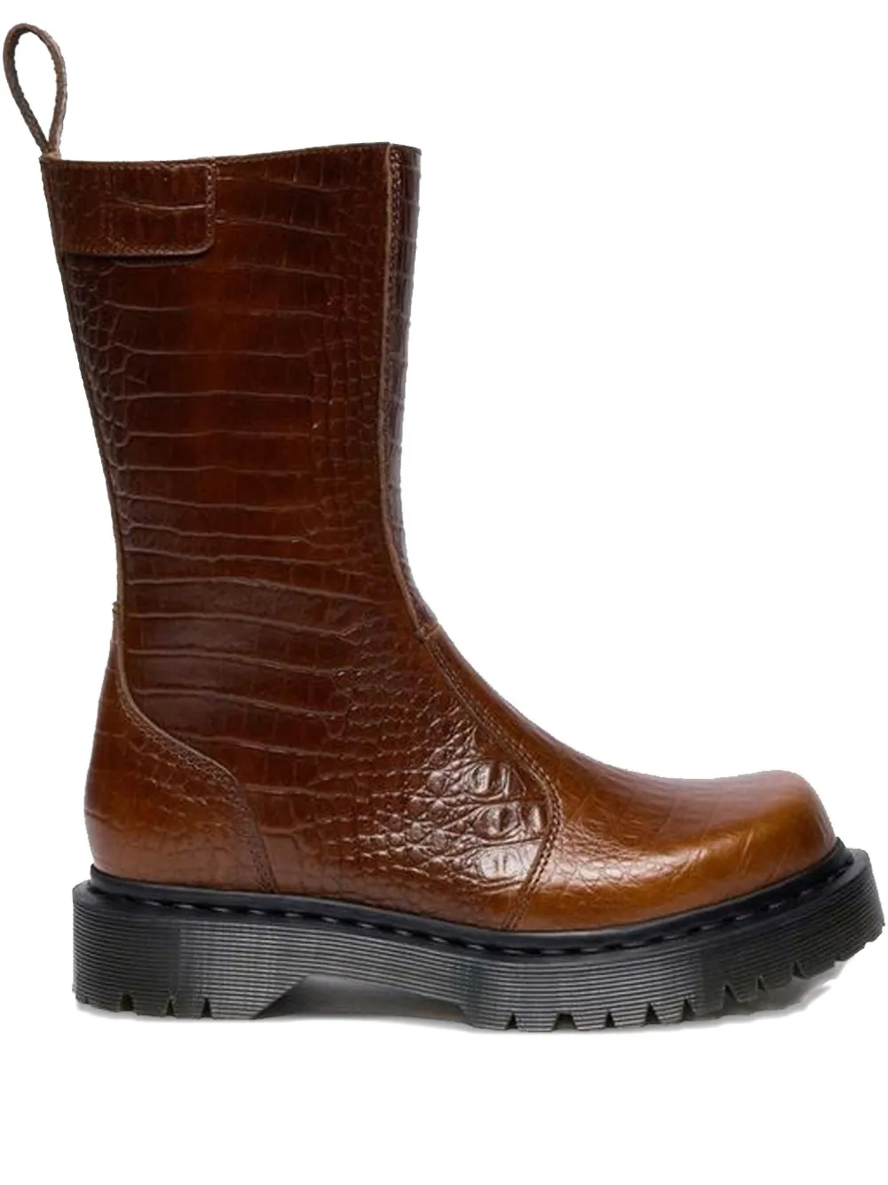Dr. Martens Rejena round-toe boots - ブラウン Dr. Martens Rejena round-toe boots - ブラウン