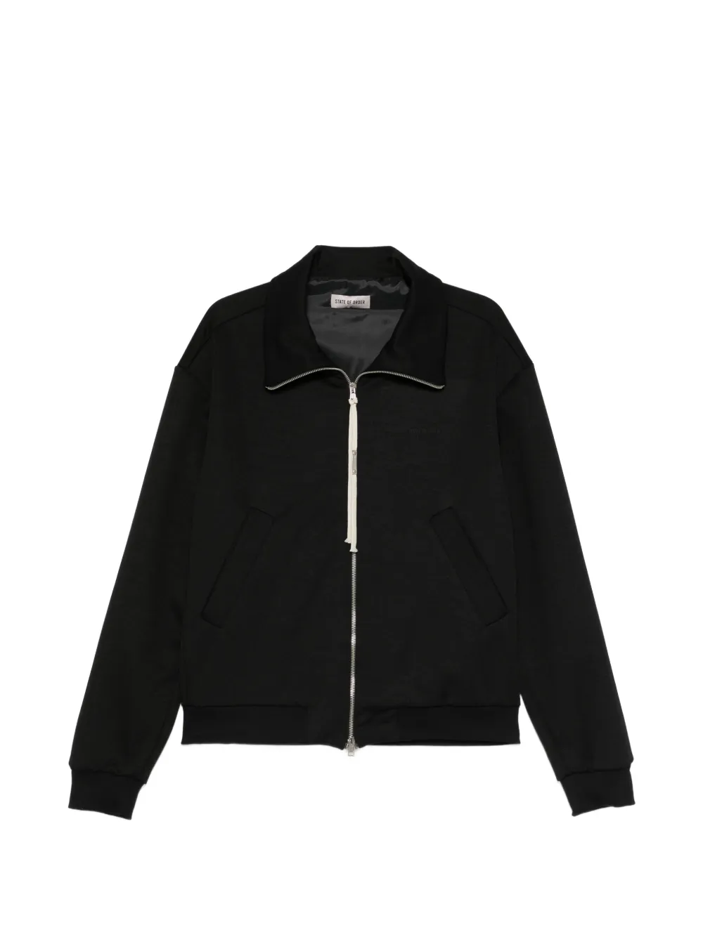 STATE OF ORDER Teknit zip jacket - Nero