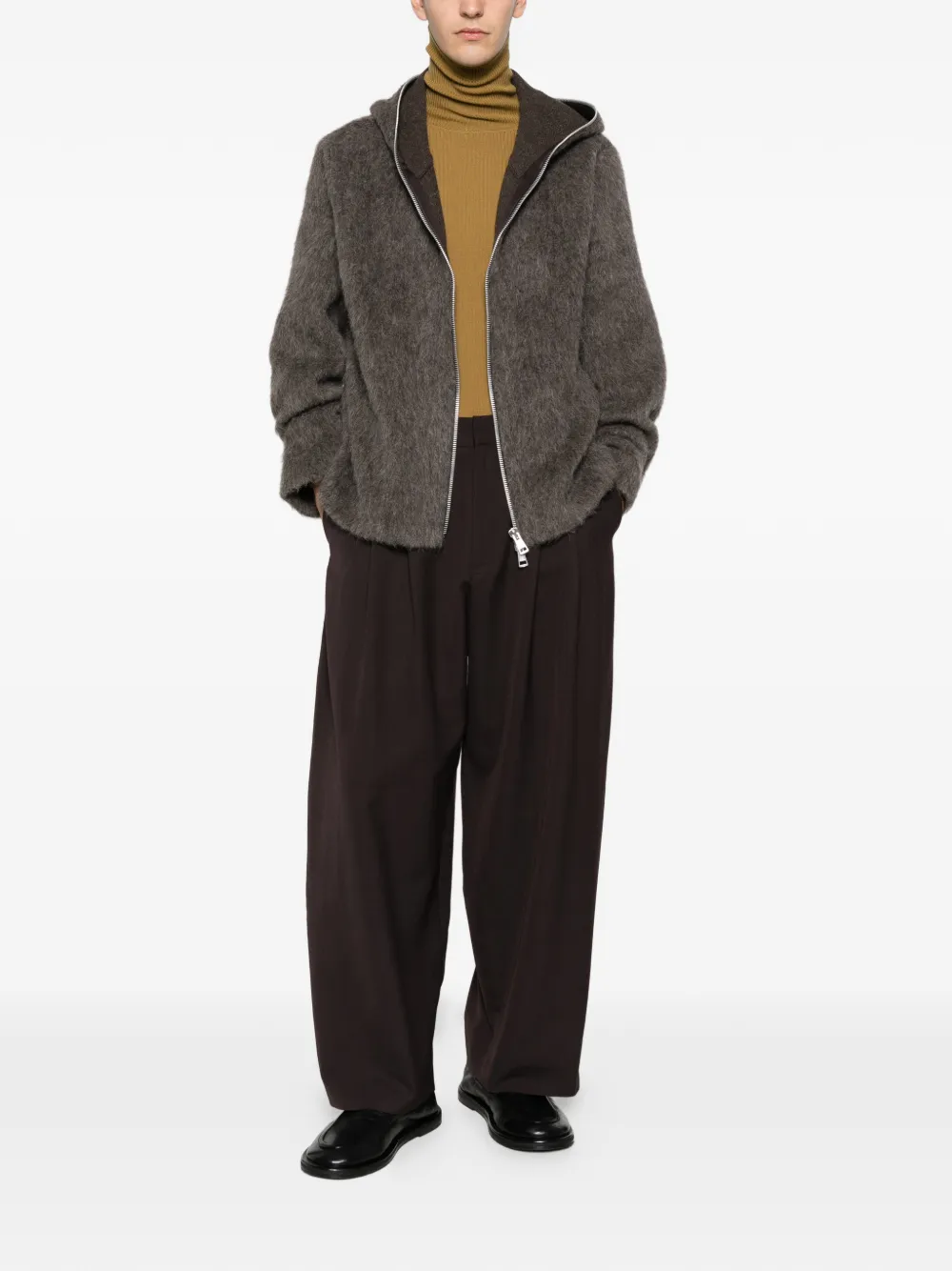 Studio Nicholson pleated trousers | Regular-Fit & Straight Leg Pants | Image 2