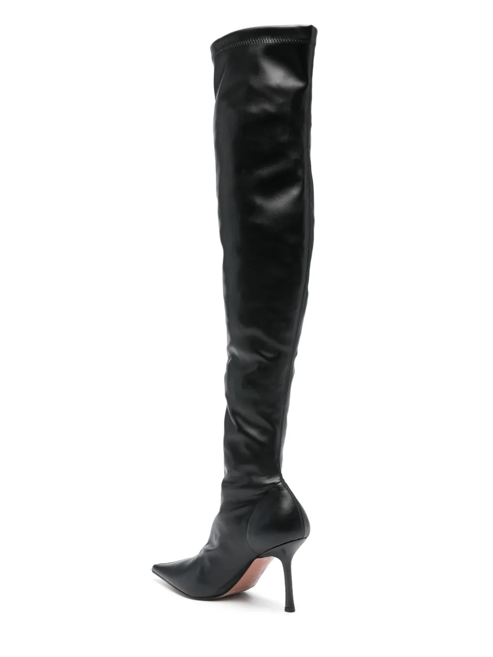 Castagna Pointed-toe Boots In Black