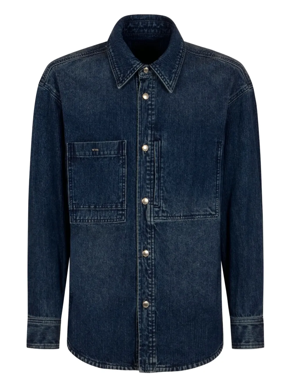 Wooyoungmi chemise à poches multiples | bleu | Image 1