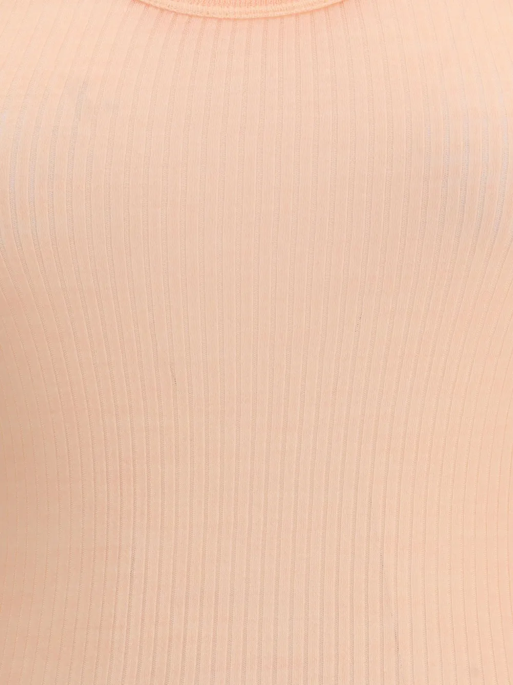 Forte Forte Halter-neck Tank Top In Wool Jersey In Pink