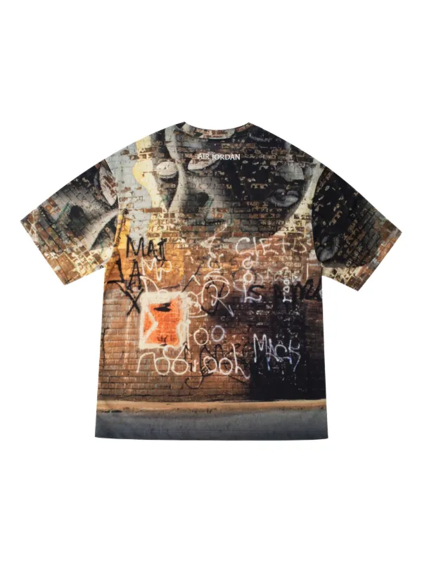 AIR JORDAN　グラフィックTシャツ　希少　Lサイズ Jordan Air Jordan 85 graphic-print T-shirt | Brown | FARFETCH