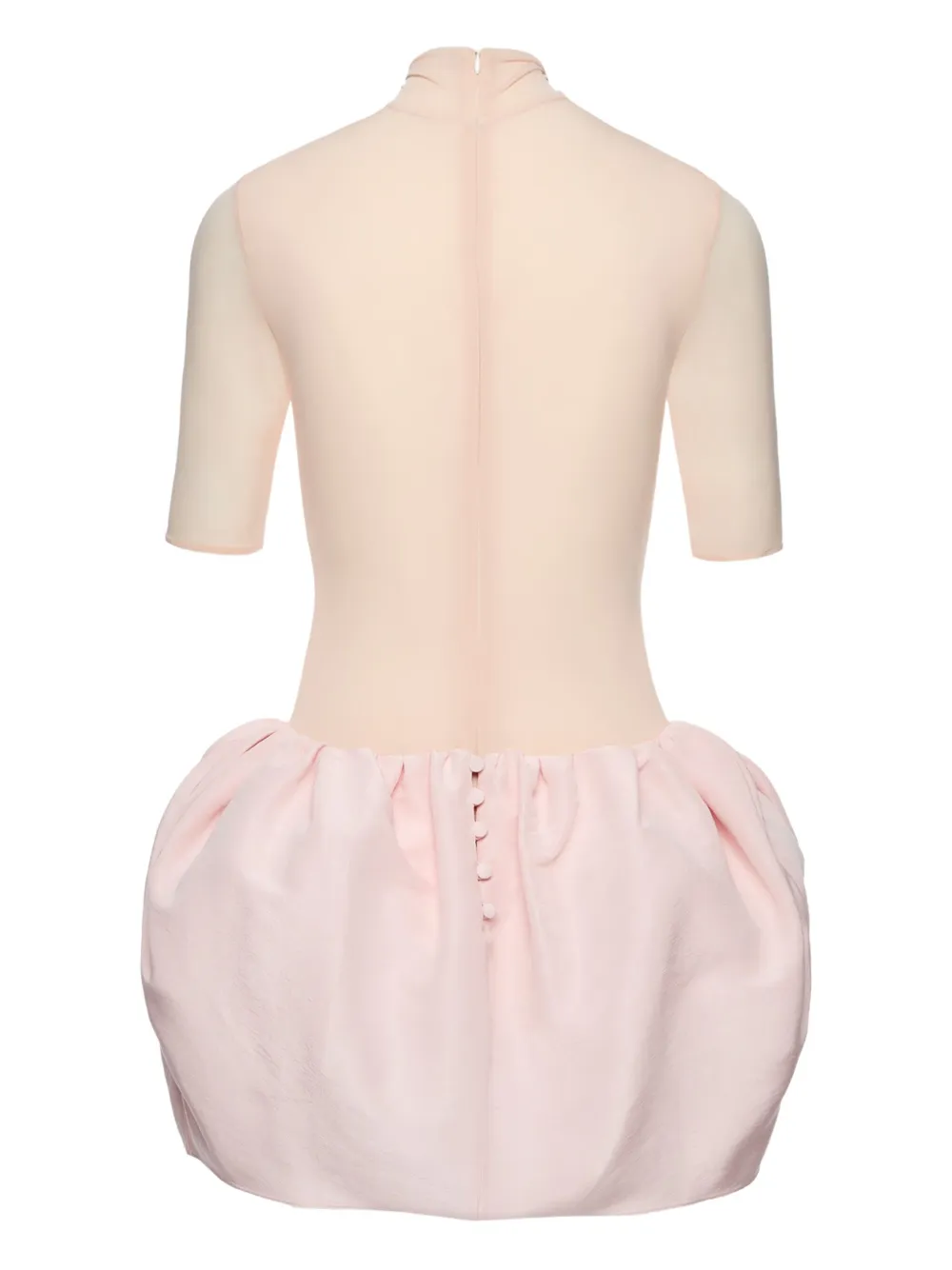 Magda Butrym puff-detail mini dress - Roze