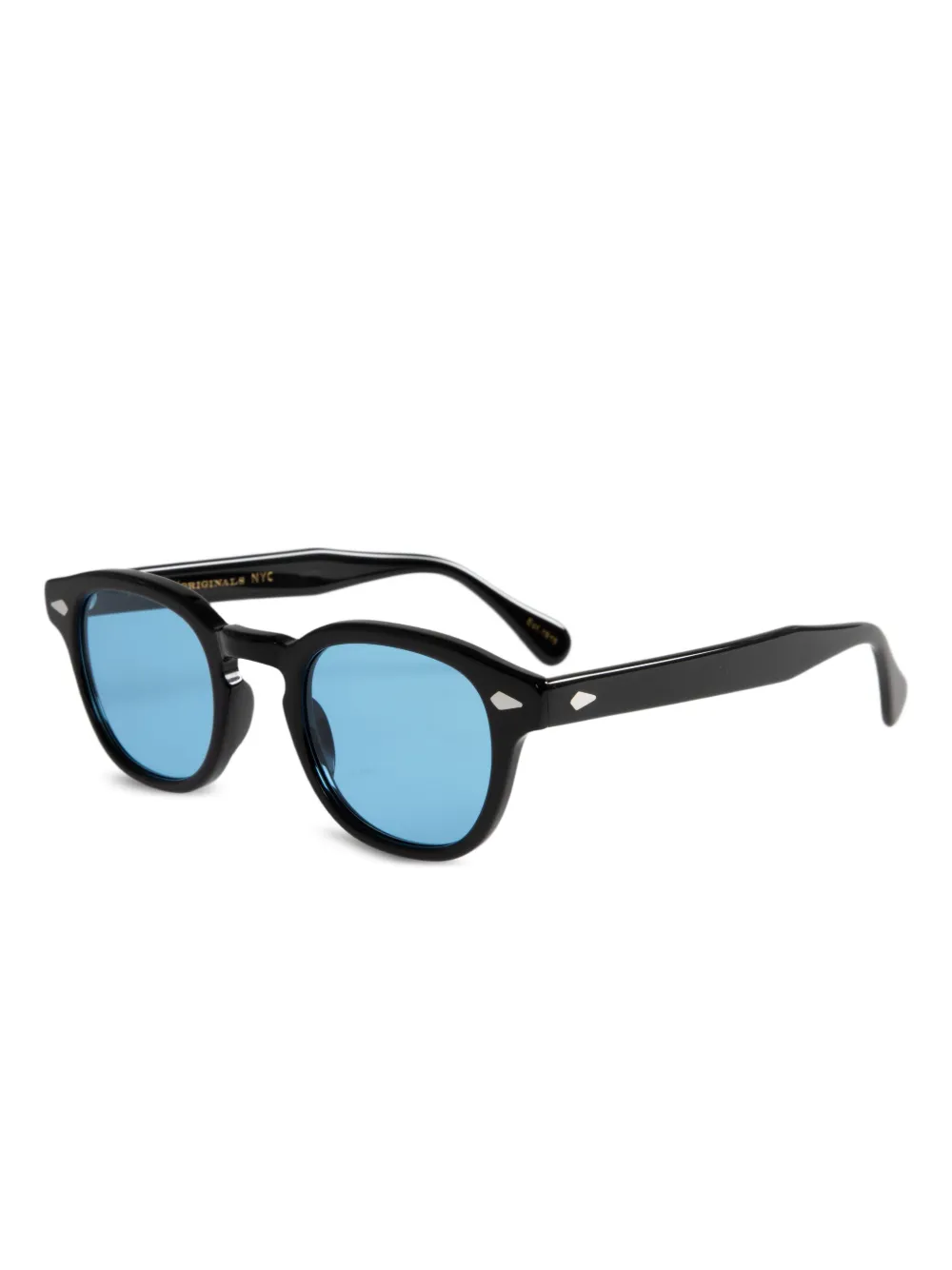 Moscot Lemtosh round-frame sunglasses | Black | Image 1