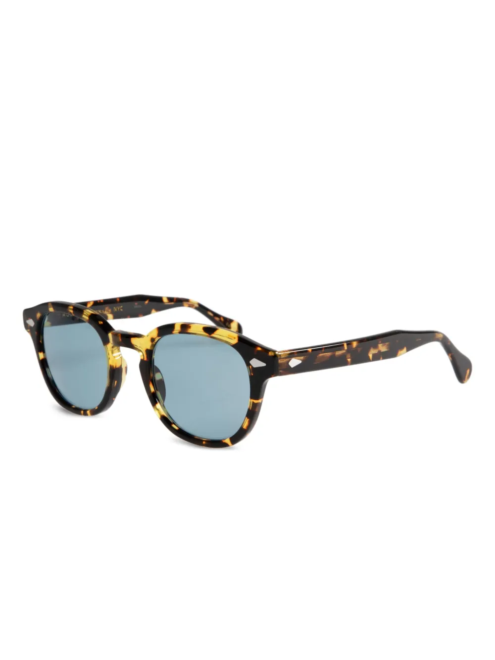 Moscot Lemtosh round-frame sunglasses | Brown | Image 1