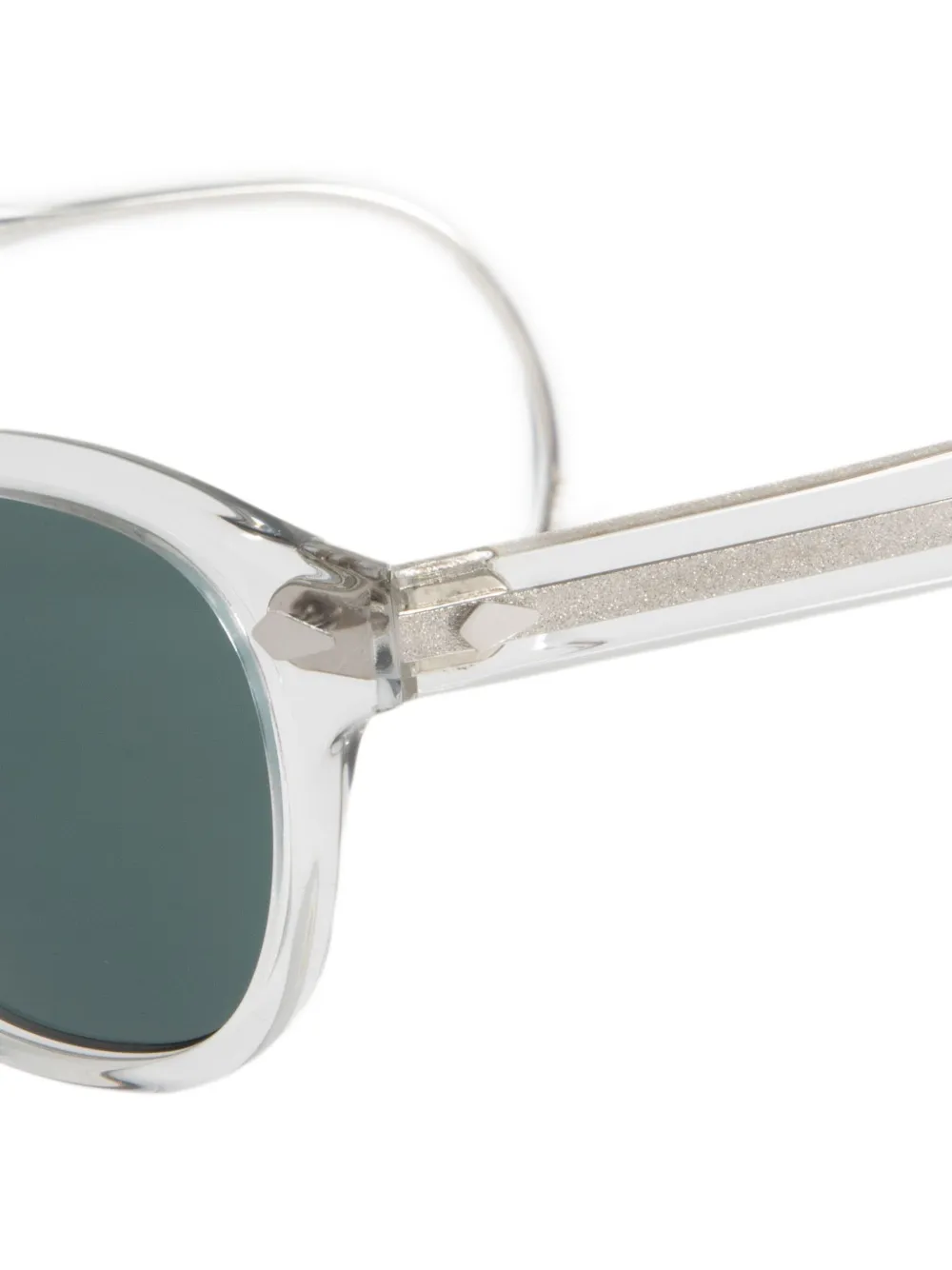 Moscot Lemtosh Sport zonnebril met rond montuur - Wit