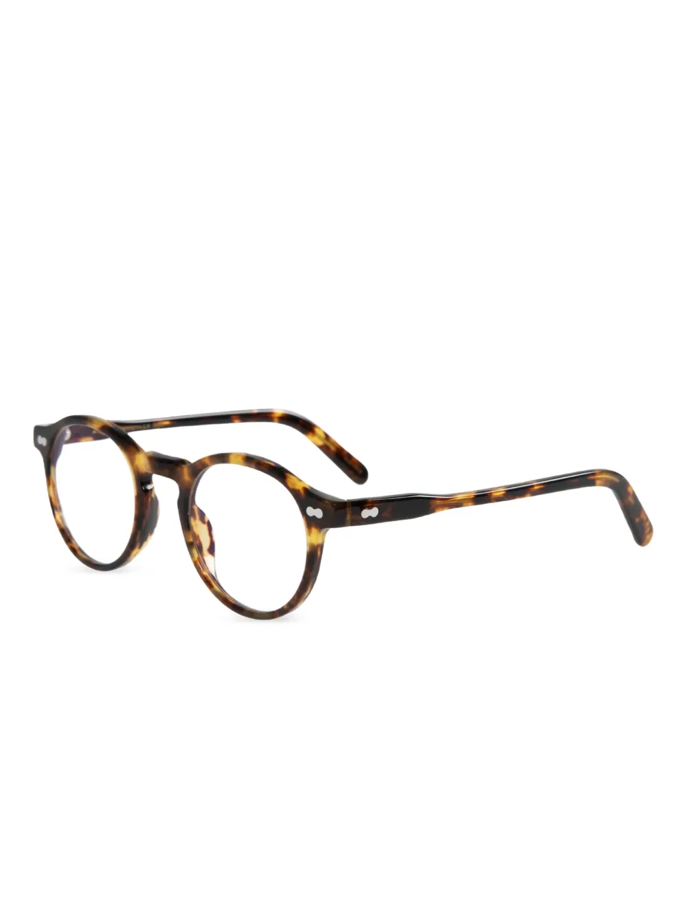 Moscot Miltzen round-frame glasses | Brown | Image 1
