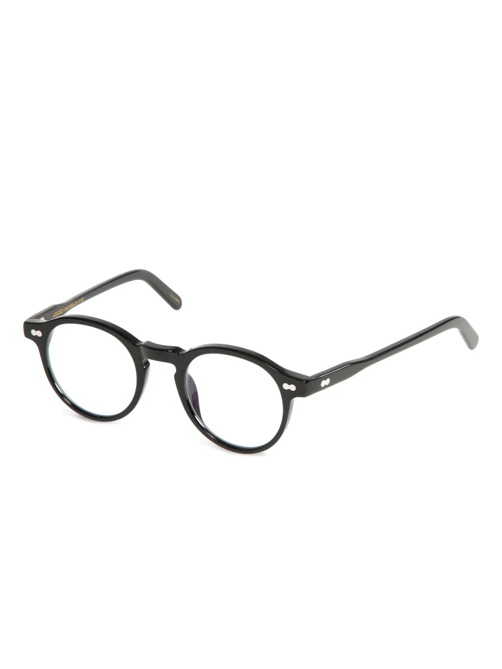 Moscot lunettes de vue à monture ronde | noir | Image 1
