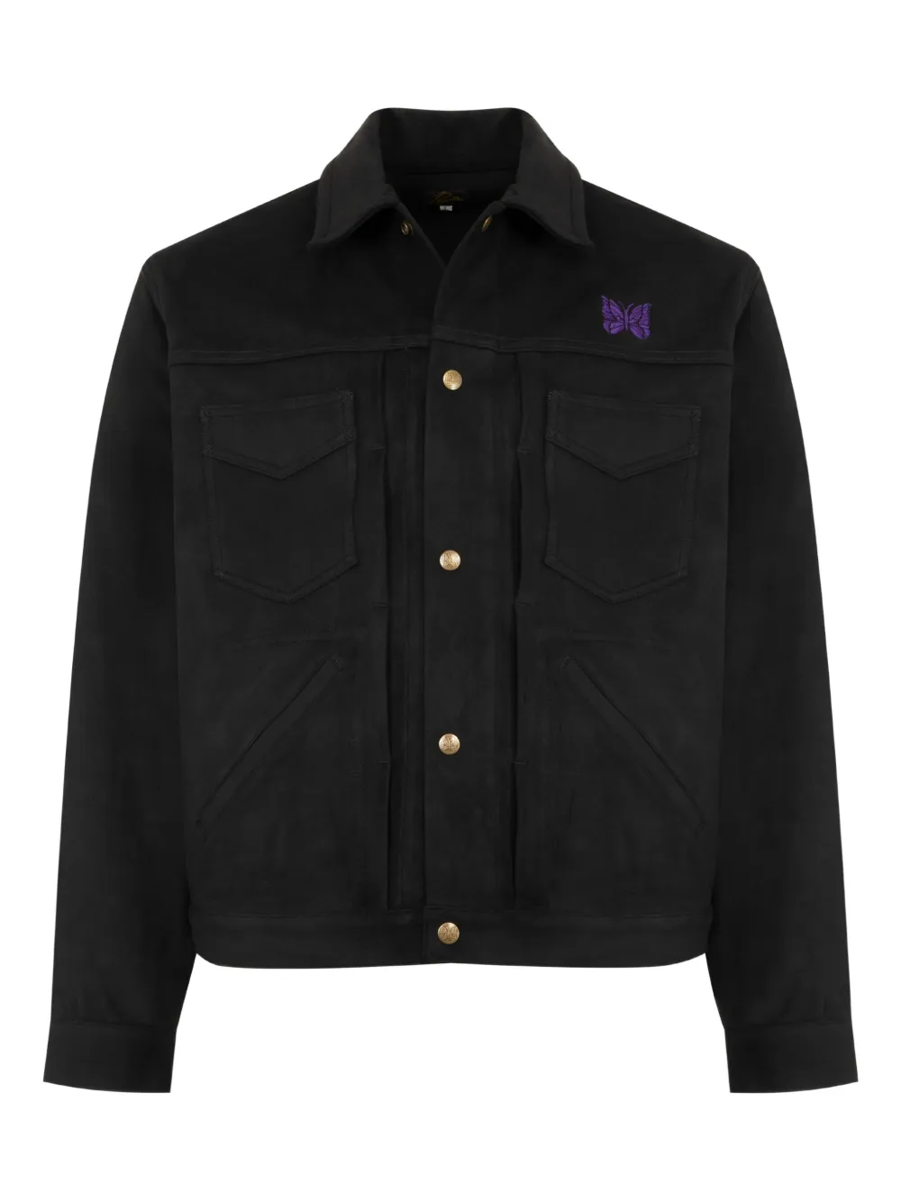 Needles Penny Jean buttoned jackets | Black | Image 1