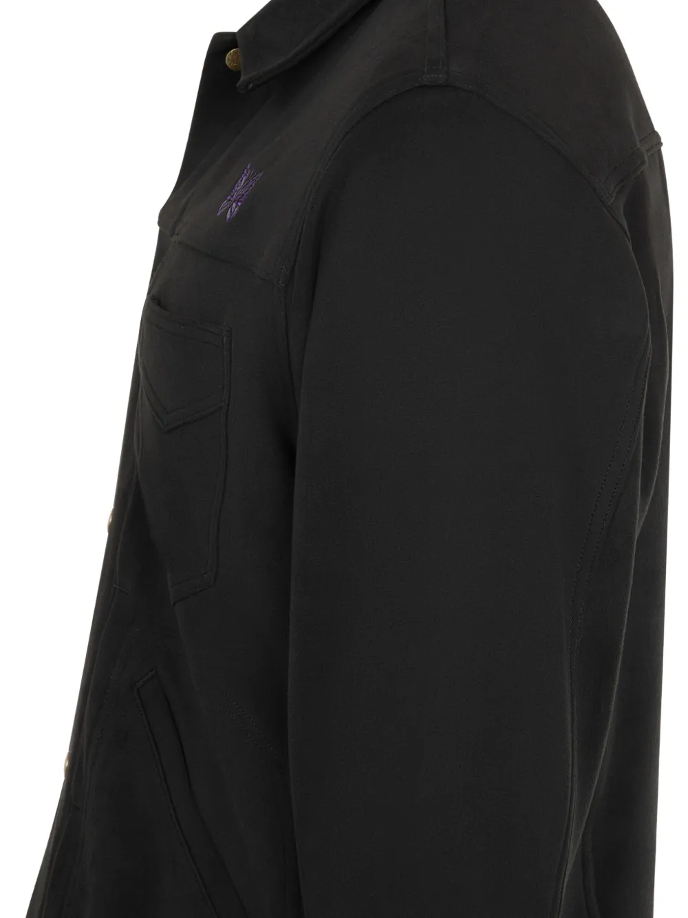 Needles Penny Jean jack met knopen Zwart