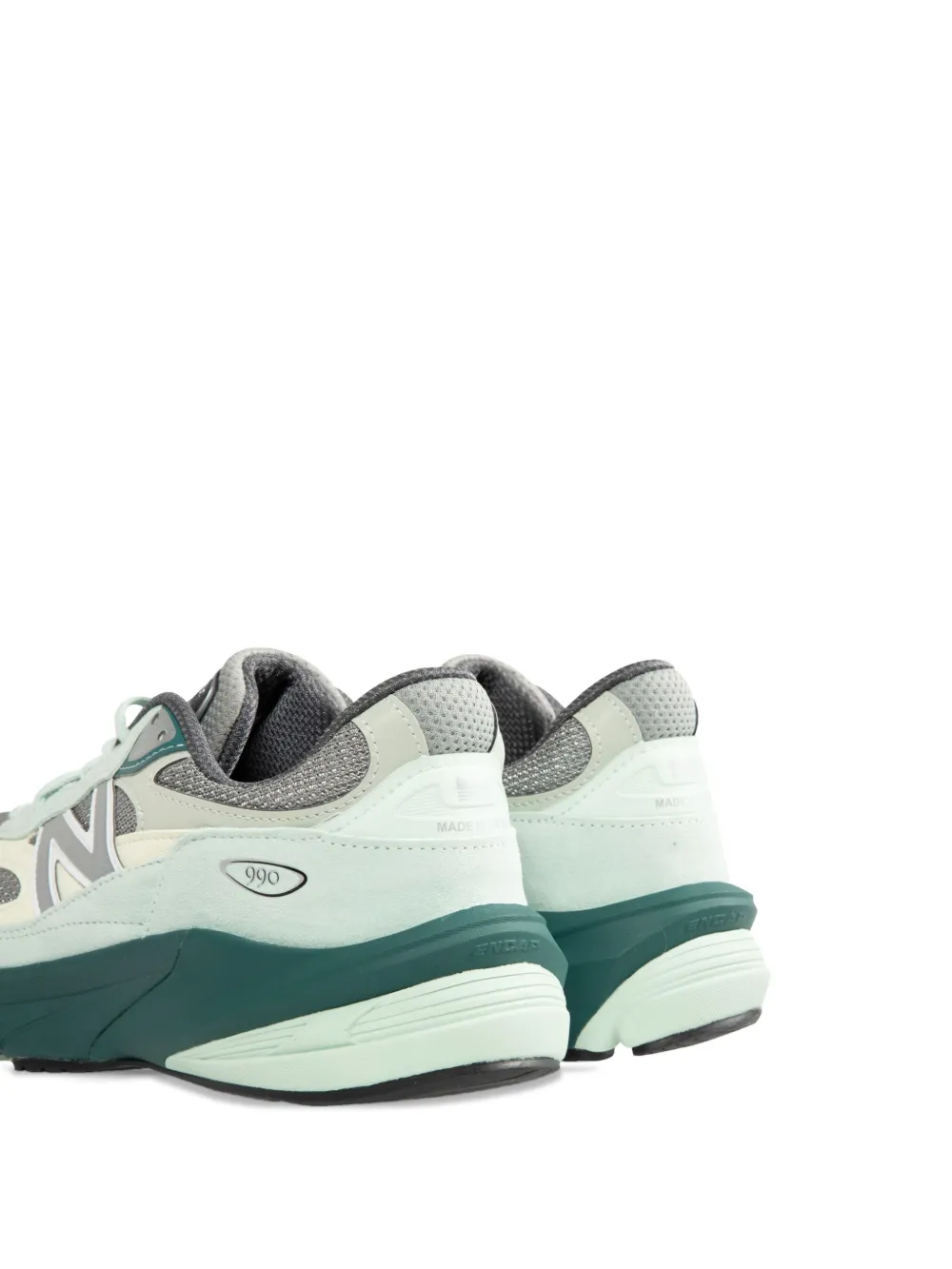 New Balance 990v6 sneakers met vlakken Groen