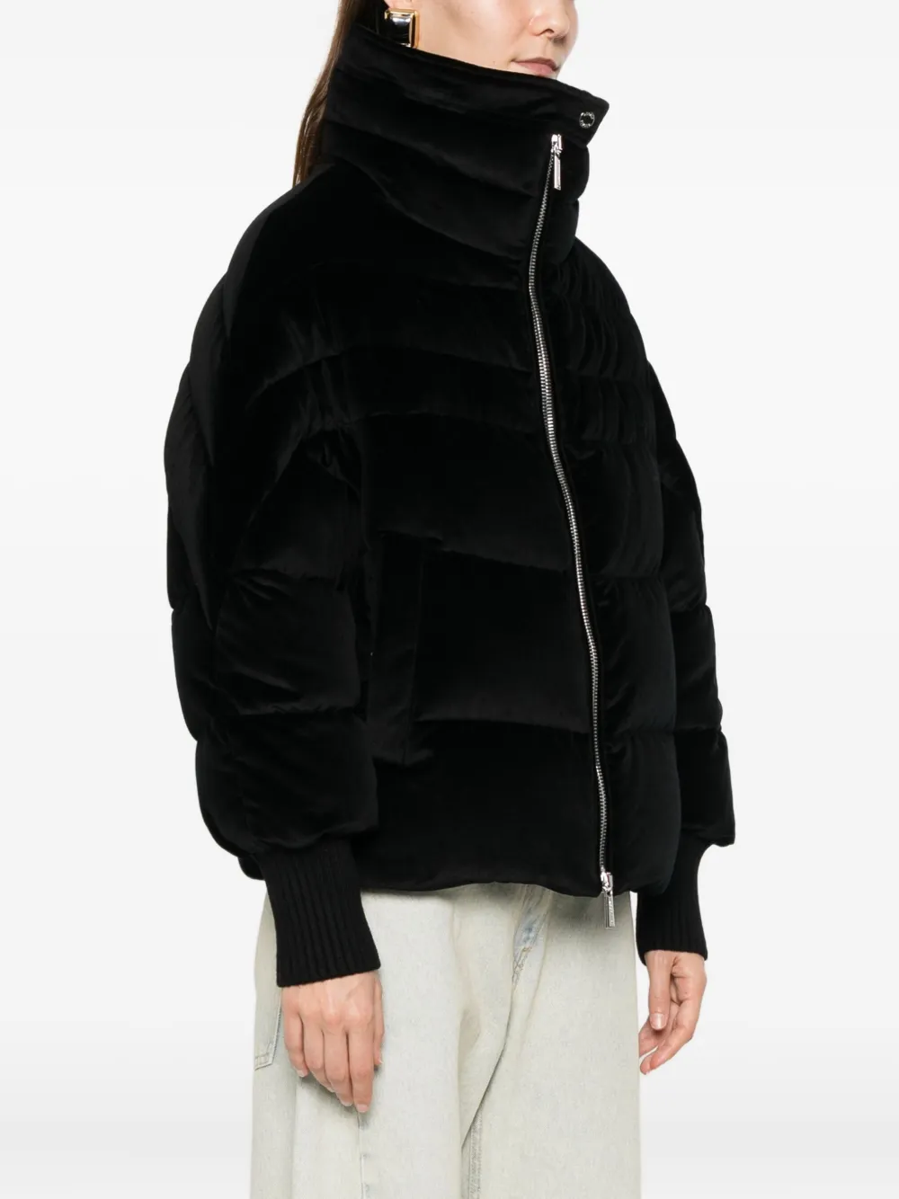 Moorer Jack met ritssluiting Zwart