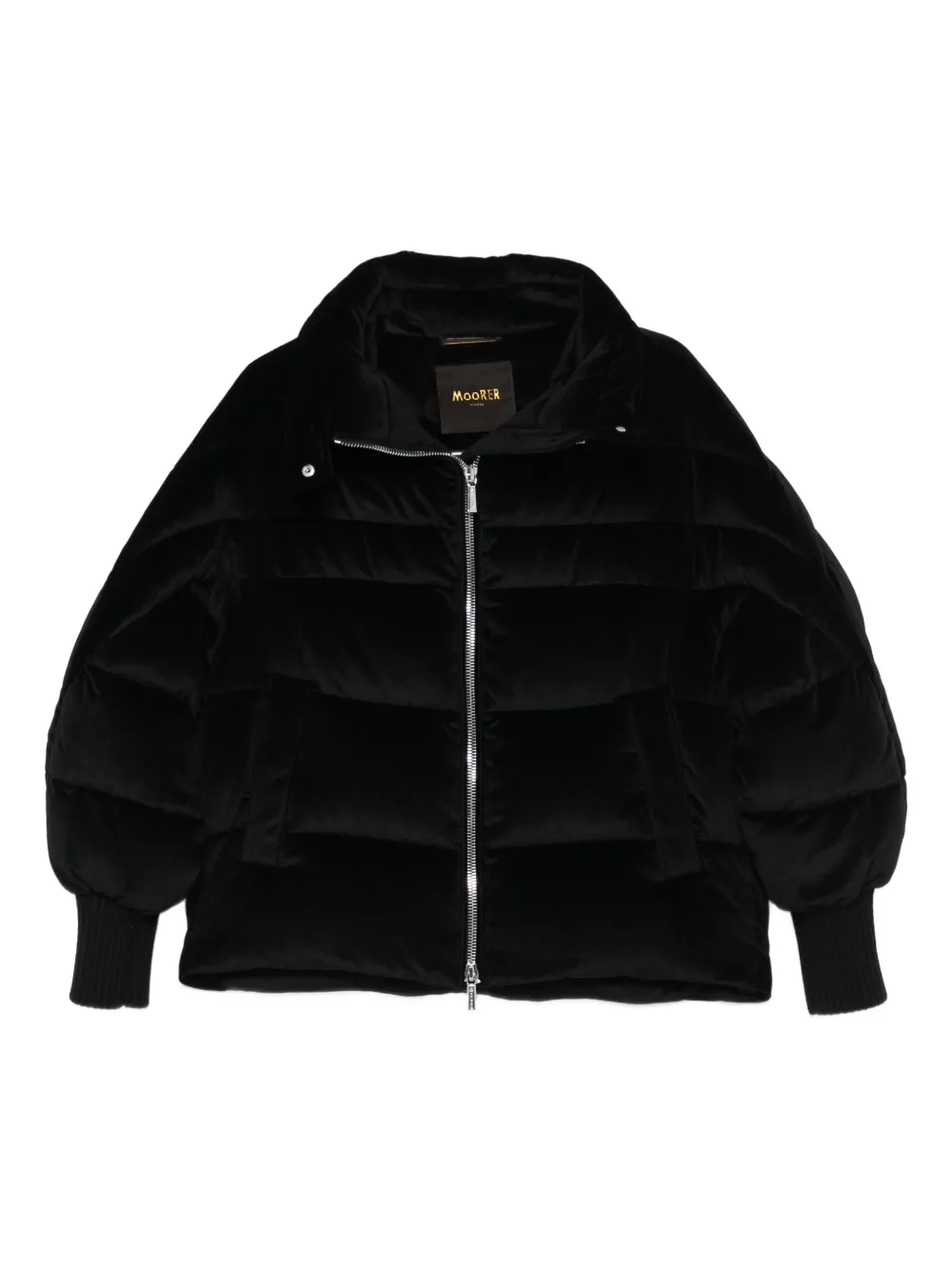 Moorer zip-fastening jacket | Black | Image 1