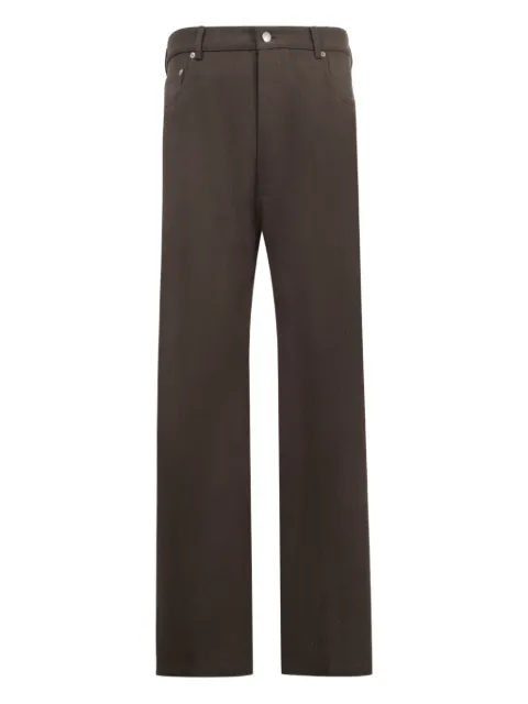 Rick Owens button-fastening jeans