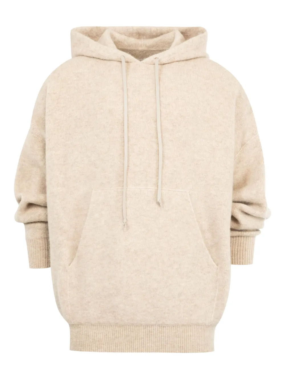 Rick Owens drawstring hoodie | Neutrals | Image 1